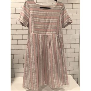 Orange Creek striped dress